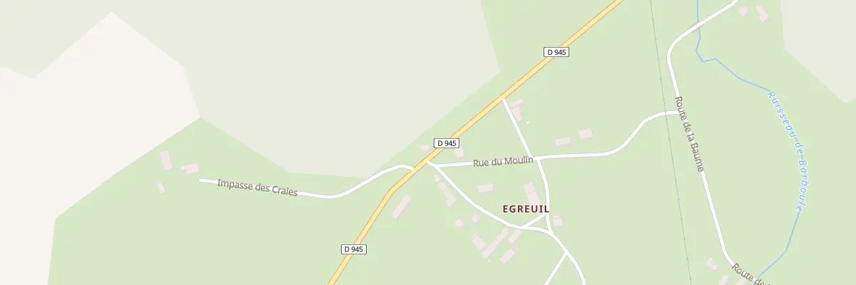 Plan du 308 Bois des Roches à Aunay-en-Bazois