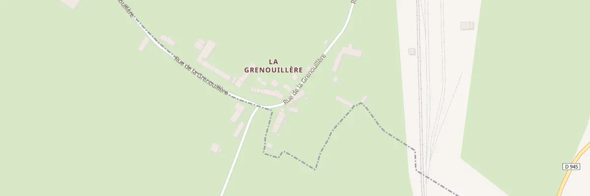 Plan du 5 Ham de la Grenouillere à Epiry