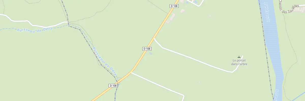 Plan du 5425 Gran Branle à Agonès