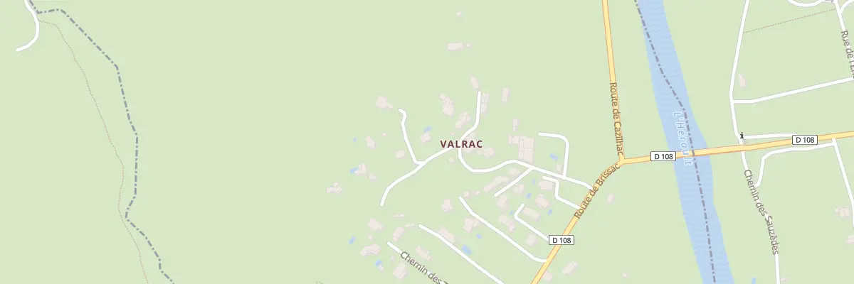 Plan du 5421 Valrac à Agonès