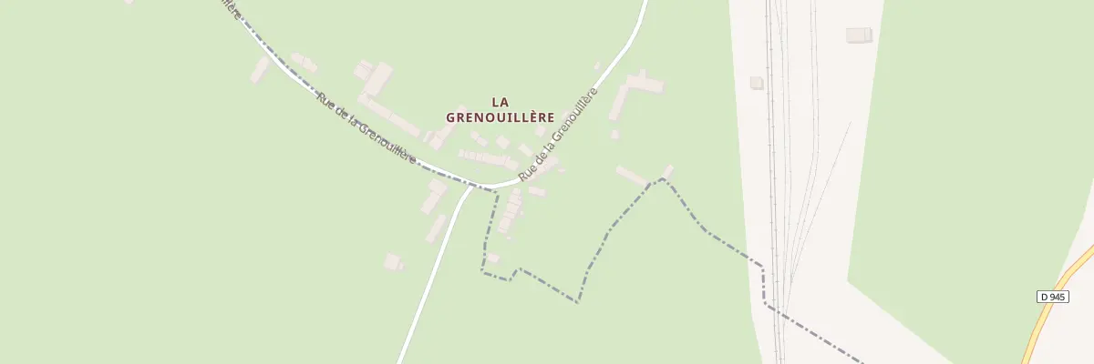 Plan du 16 La Grenouillere à Epiry