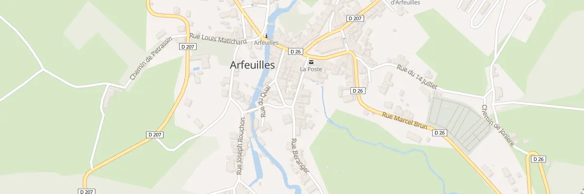 Plan du 1 Pl Kléber à Arfeuilles