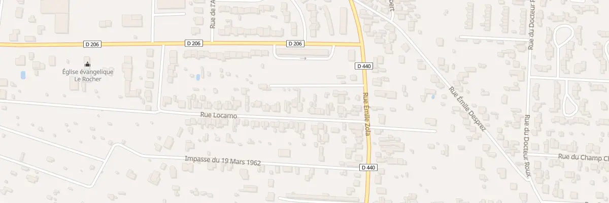 Plan du 18 Rue Locarno à Romilly-sur-Seine