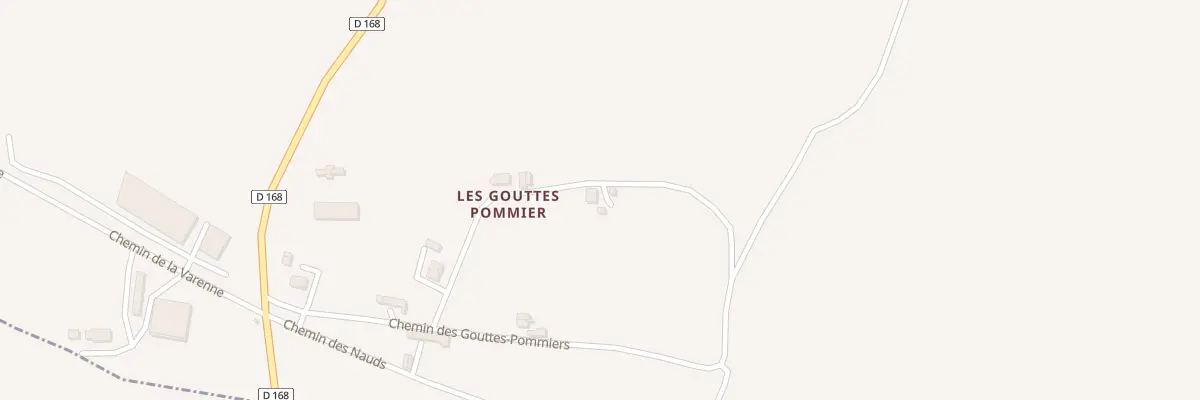 Plan du 5109 Les Gouttes Pommier à Saligny-sur-Roudon