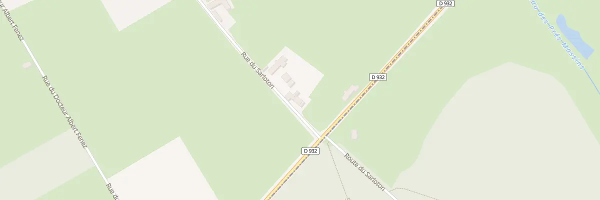 Plan du 1440 Rue du Sarloton à Gommegnies
