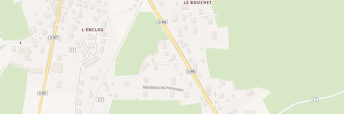 Plan du 22 Rte de Dore l’Eglise à Arlanc