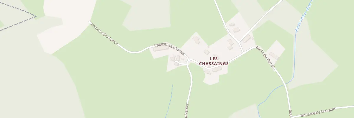 Plan du 5003 Les Chassaings à Job