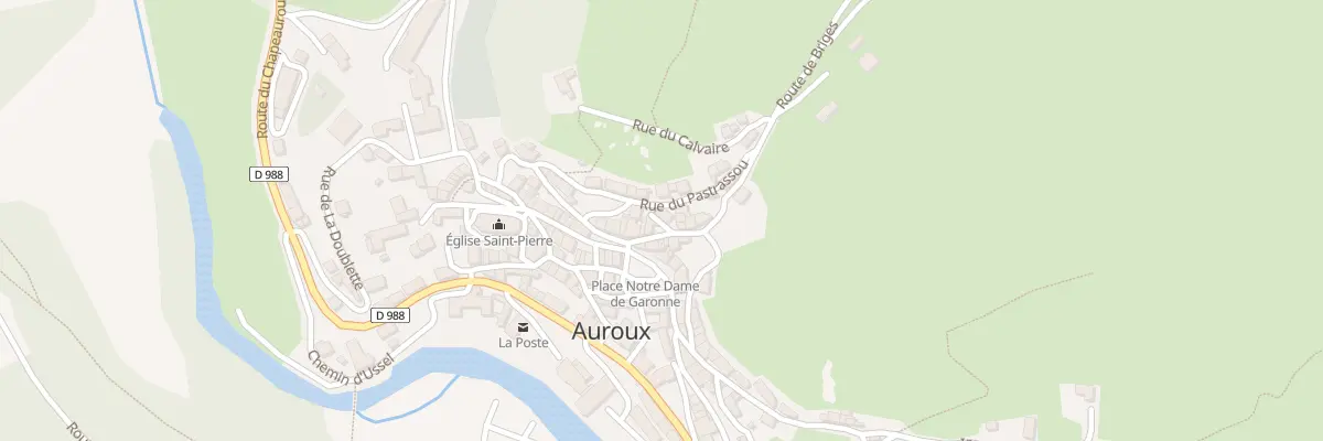 Plan du 5206 Auroux Village à Auroux