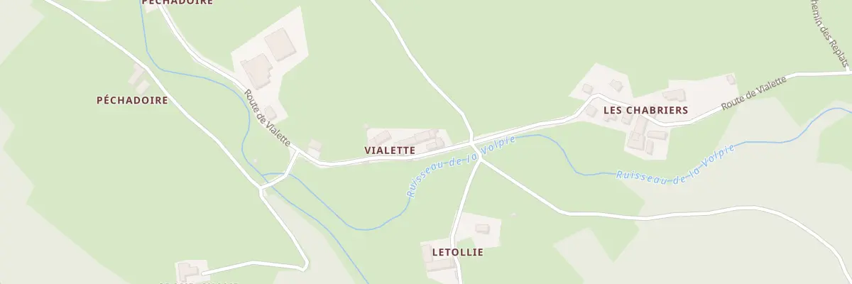 Plan du 5219 Viallette à Job
