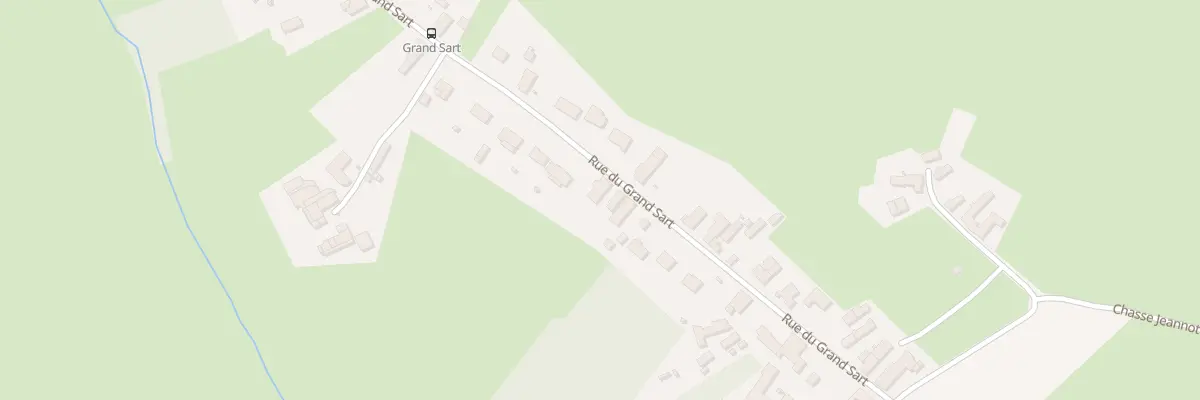 Plan du 897 Rue du Grand Sart à Gommegnies