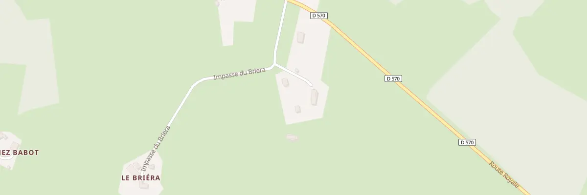 Plan du 5057C Le Briera à Droiturier