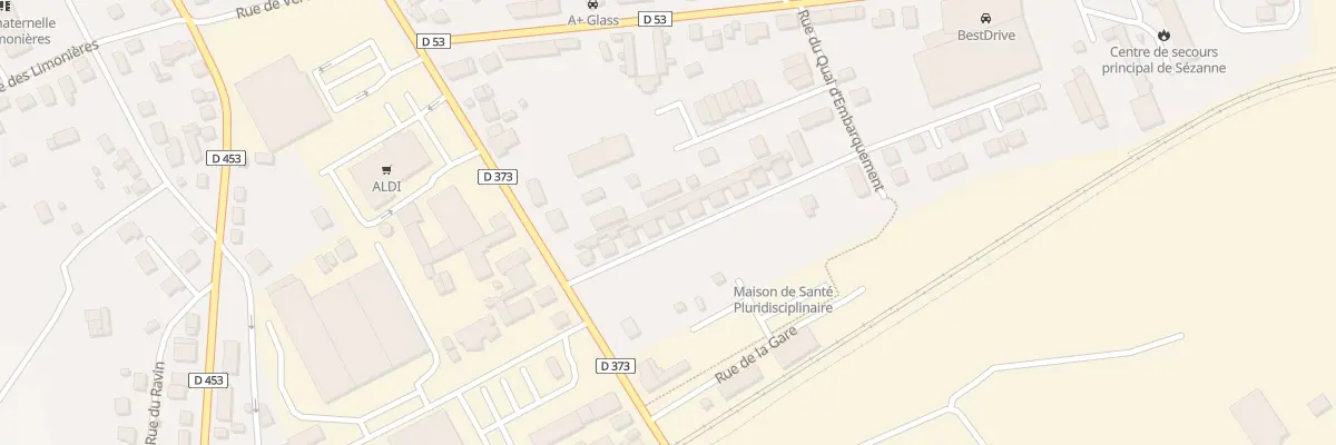 Plan du 32 Av Jean Jaures à Sézanne