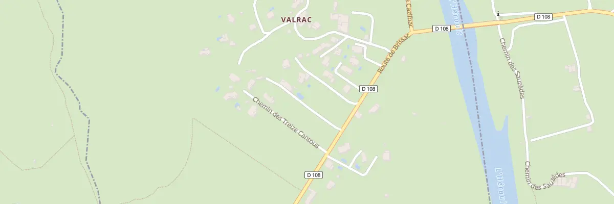 Plan du 5440 Valrac à Agonès