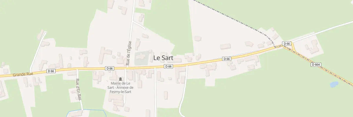 Plan du 35 Gr Grande Rue à Fesmy-le-Sart
