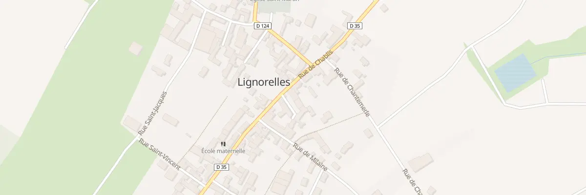 Plan du 20 Rue de Chablis à Lignorelles