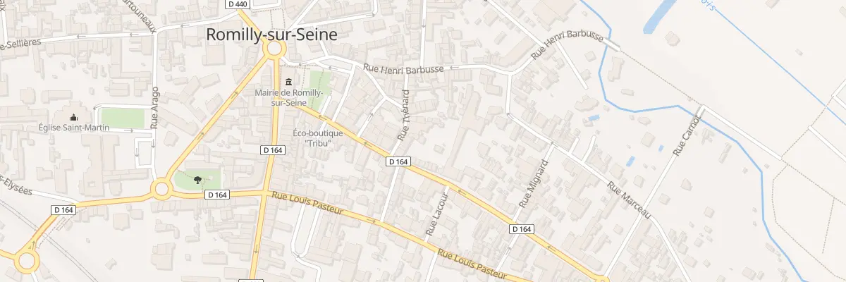 Plan du 23D Rue Gornet Boivin à Romilly-sur-Seine