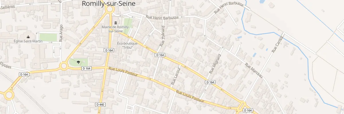 Plan du 33 Rue Gornet Boivin à Romilly-sur-Seine