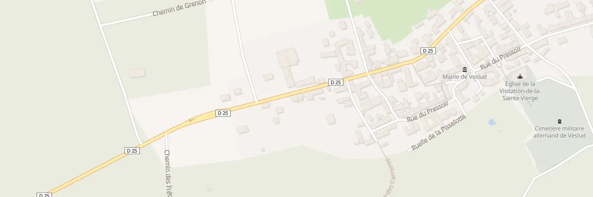 Plan du 20 Rue Arthur Houde à Veslud