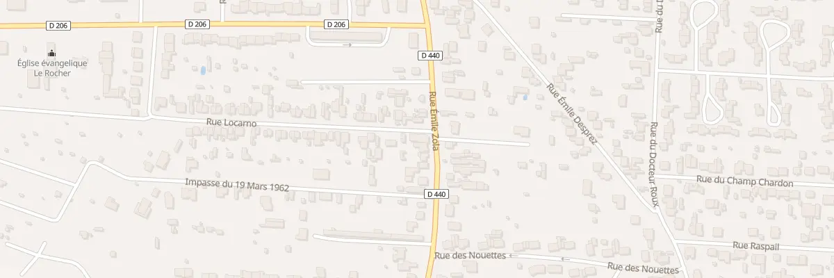 Plan du 1 Rue Locarno à Romilly-sur-Seine