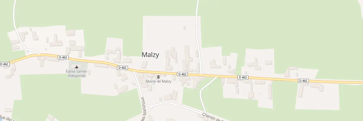 Plan du 19 Rue du Général de Gaulle à Malzy