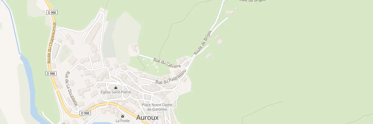 Plan du 5212 Auroux Village à Auroux
