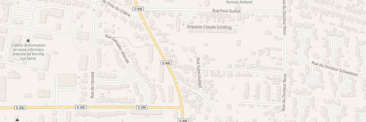 Plan du 99B Rue Emile Zola à Romilly-sur-Seine