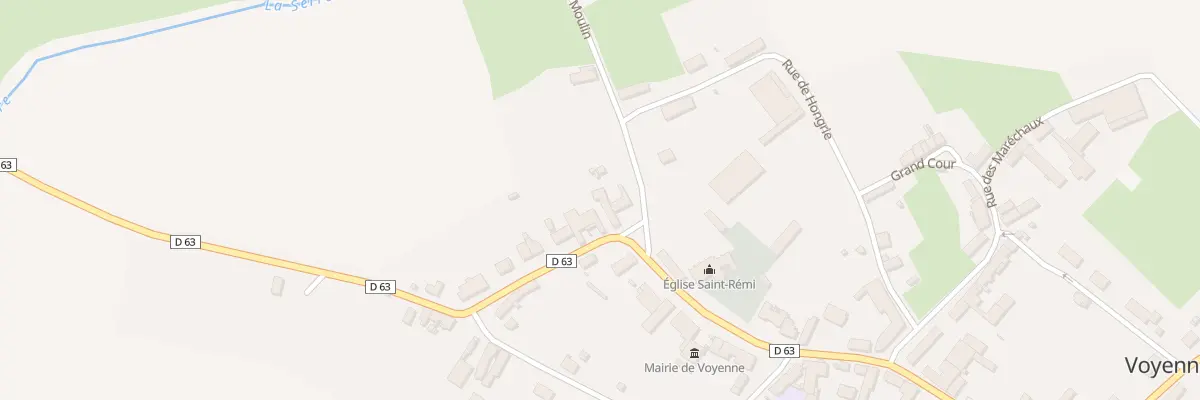 Plan du 4 Rue de la Gare à Voyenne