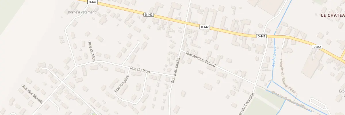 Plan du 12 Rue Jean Jaurès à Marigny-le-Châtel