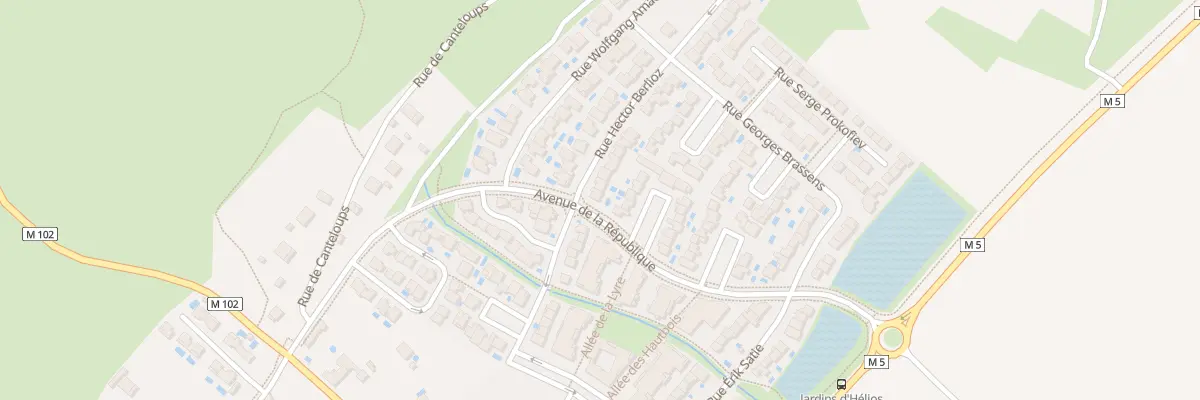Plan du 144 Rue Hector Berlioz à Cournonterral