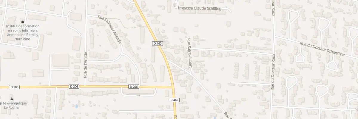 Plan du 105B Rue Emile Zola à Romilly-sur-Seine