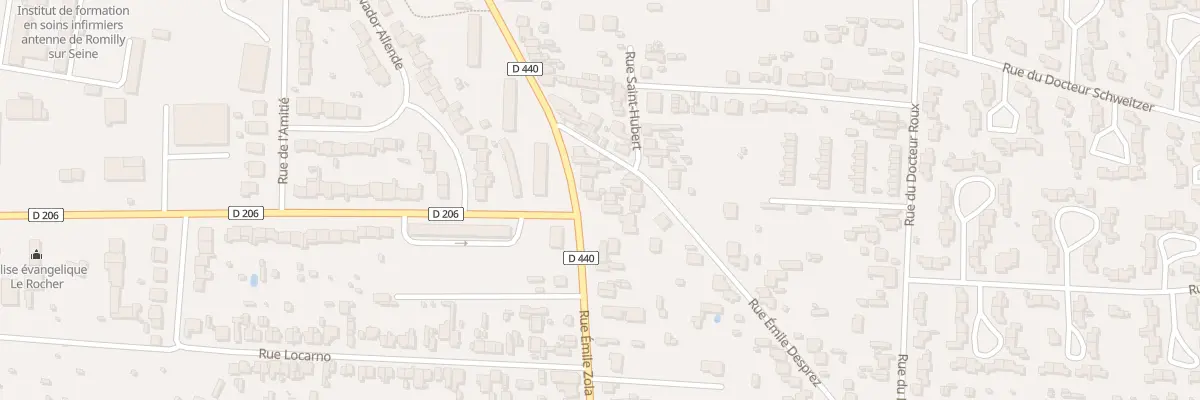 Plan du 115 Rue Emile Zola à Romilly-sur-Seine