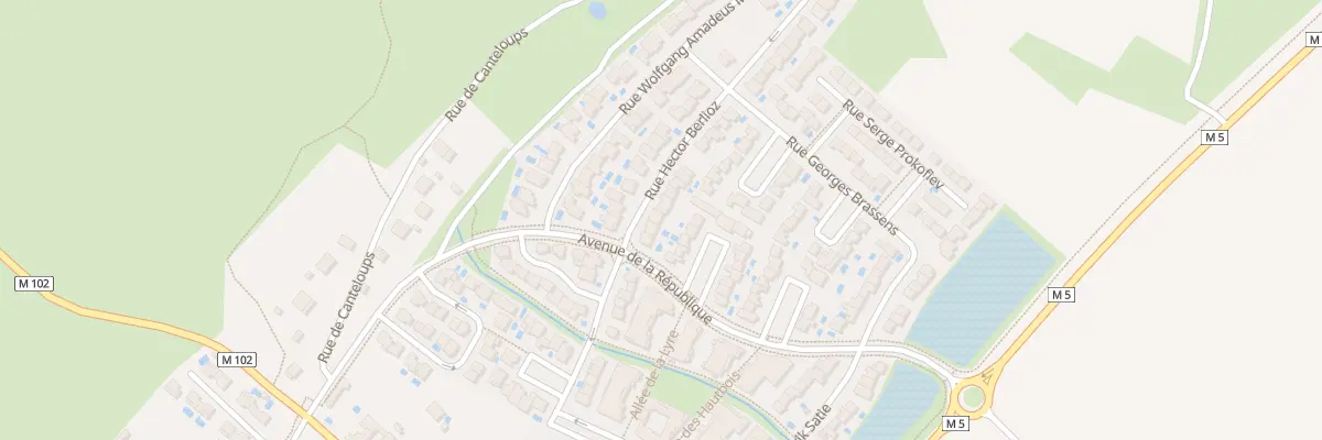 Plan du 158 Rue Hector Berlioz à Cournonterral