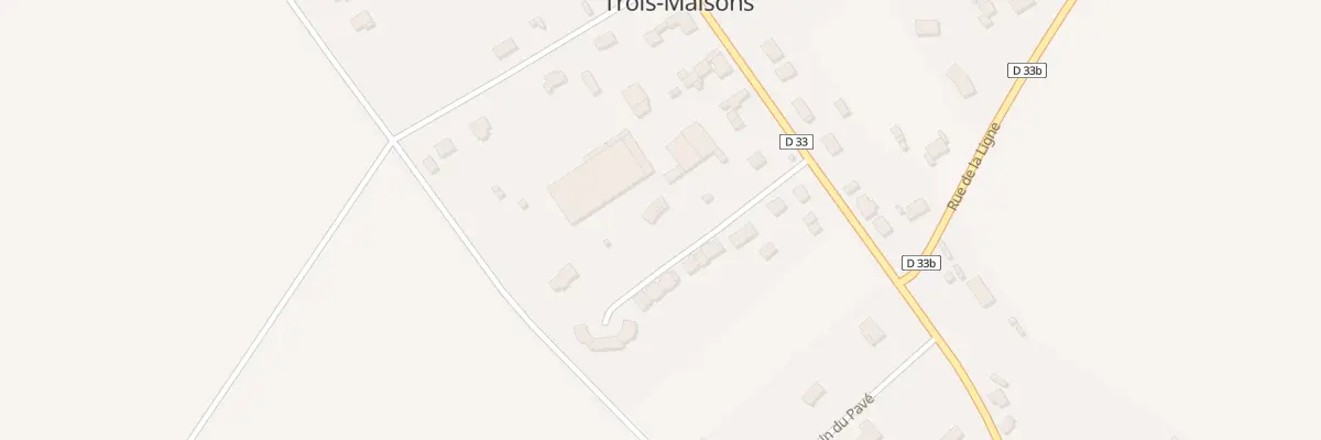 Plan du 1B Rue du Pavé à Ossey-les-Trois-Maisons