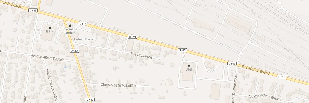 Plan du 147 Rue Aristide Briand à Romilly-sur-Seine