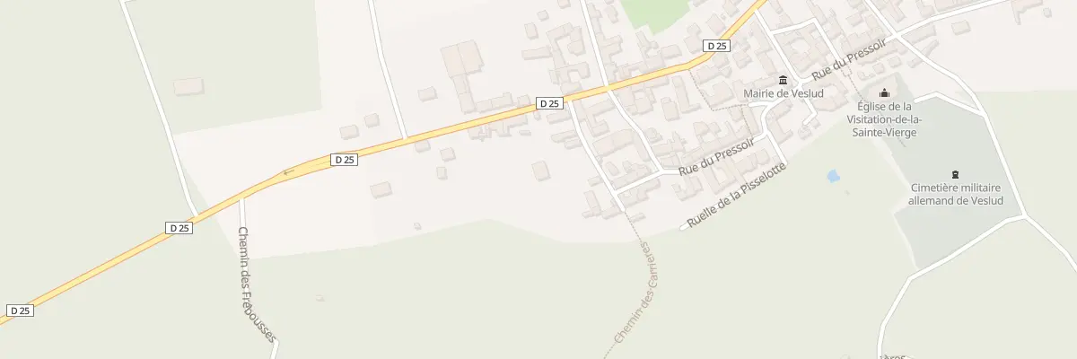Plan du 6 Rue Devant Tres Saint à Veslud