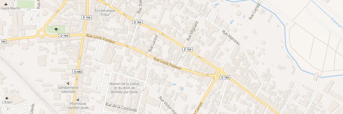 Plan du 35Q Rue Louis Pasteur à Romilly-sur-Seine