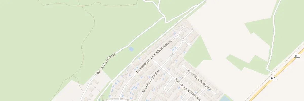 Plan du 192 Rue Wolfgang Amadeus Mozart à Cournonterral
