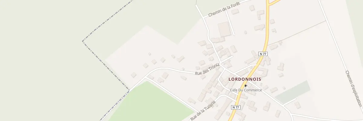 Plan du 5 Rue des Troncs à Ligny-le-Châtel