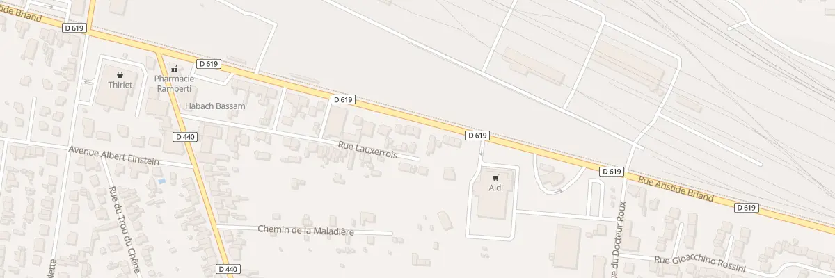 Plan du 143 Rue Aristide Briand à Romilly-sur-Seine