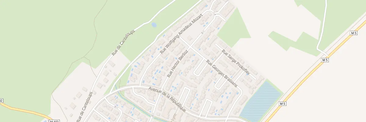 Plan du 237 Rue Hector Berlioz à Cournonterral