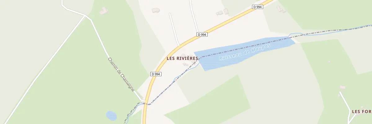 Plan du 704 Rte du Donjon à Barrais-Bussolles