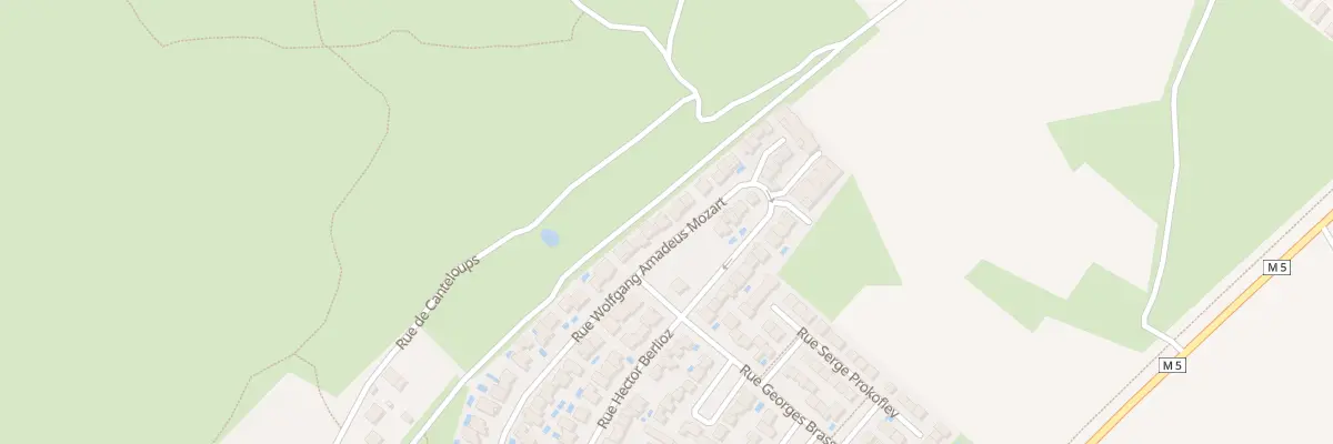 Plan du 218 Rue Wolfgang Amadeus Mozart à Cournonterral