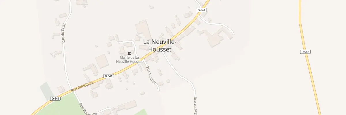Plan du 12 Rue Principale à La Neuville-Housset