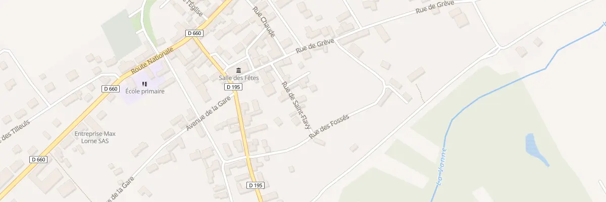 Plan du 9 Rue de Saint Flavit à Aix-Villemaur-Pâlis