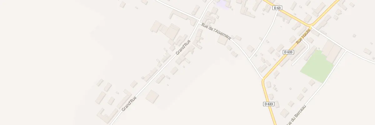 Plan du 23 Gr Grande Rue à Voyenne