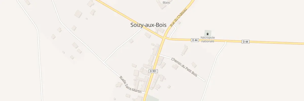 Plan du 4 Rue de Velours à Soizy-aux-Bois