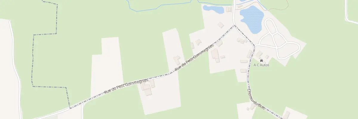 Plan du 410 Rue du Petit Gommegnies à L’Orée de Mormal