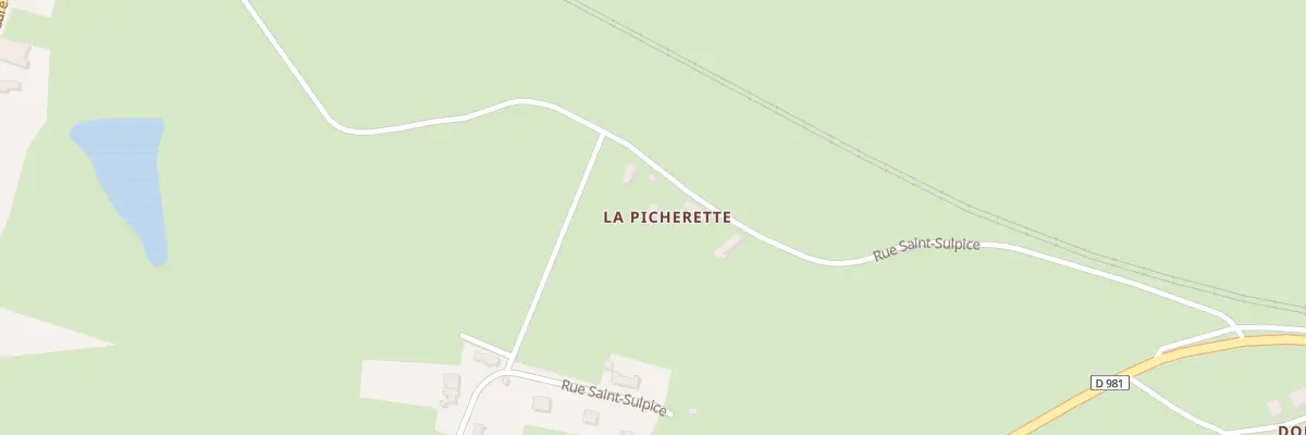 Plan du 199B Saint Sulpice à Fours