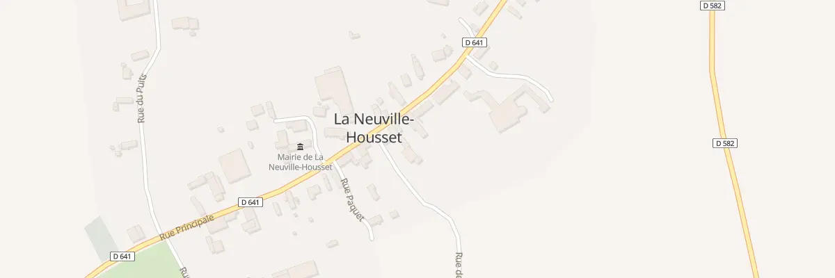 Plan du 14 Rue Principale à La Neuville-Housset