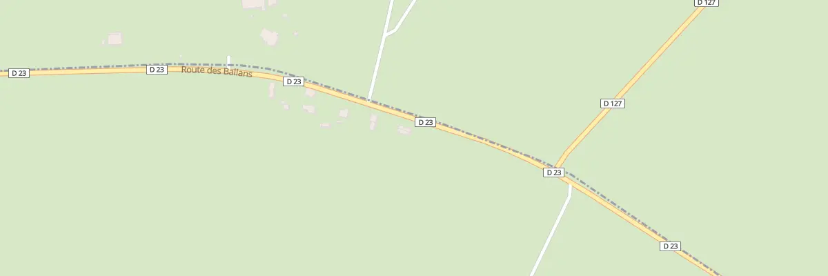 Plan du 18 Les Ballans à Bert